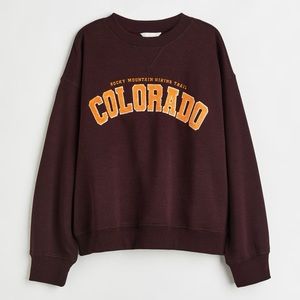 Rocky Mountain Hiking Trail Sweatshirt